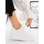 Pantofi Sport Dama cu Platforma 5WL50 WHITE | MEI