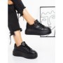 Pantofi Sport Dama cu Platforma 3AL91 ALL BLACK | MEI