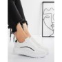 Sneakers Dama 3XJA20 WHITE-BLACK | MEI