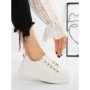 Pantofi Sport Dama cu Platforma 2096 WHITE | MEI