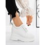 Pantofi Sport Dama cu Platforma 3AL90 WHITE | MEI