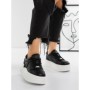 Pantofi Sport Dama cu Platforma 5WL35 BLACK-WHITE | MEI