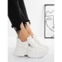 Pantofi Sport Dama cu Platforma 5WL52 WHITE | MEI