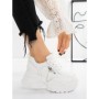 Pantofi Sport Dama cu Platforma 5WL52 WHITE | MEI