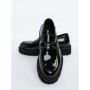 Mocasini Barbati din piele naturala 5NXE26 BLACK | PANTOFUL