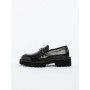 Mocasini Barbati din piele naturala 5NXE27 BLACK | PANTOFUL