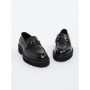 Mocasini Barbati din piele naturala 5NXE28 BLACK | PANTOFUL