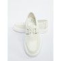 Mocasini Barbati din piele naturala 5NXE36 ALL WHITE | MEI