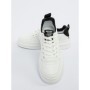 Pantofi Casual Barbati W8007 WHITE-BLACK | MEI