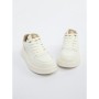 Pantofi Casual Barbati 2502-1 WHITE-BEIGE | MEI