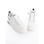 Pantofi Casual Barbati 8810 WHITE-BLUE | MEI