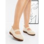 Balerini Dama 5YA8 BEIGE | MEI