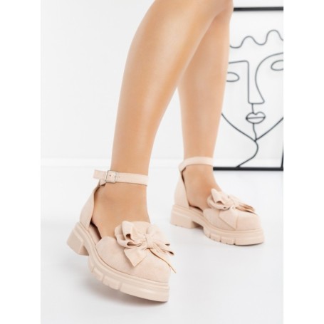 Pantofi Casual Dama 5H12 BEIGE | MEI