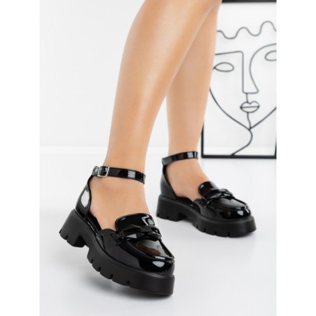 Pantofi Casual Dama 5H15 BLACK | MEI