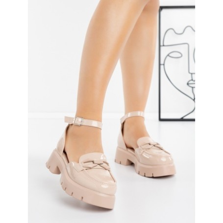 Pantofi Casual Dama 5H15 BEIGE | MEI