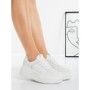 Pantofi Sport Dama cu Platforma A033 WHITE | MEI