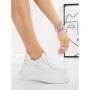 Pantofi Sport Dama cu Platforma A033 WHITE | MEI