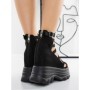 Sandale Dama cu Platforma 3AL107 BLACK | MEI