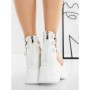 Sandale Dama cu Platforma 3AL108 WHITE | MEI