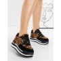 Pantofi Sport Dama din piele naturala 5WZ13 LEOPARD | PANTOFUL