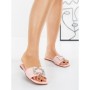 Papuci Dama cu Talpa Joasa 562-1 PINK | MEI