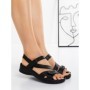 Sandale Dama cu Talpa Joasa 5Q23 BLACK | MEI