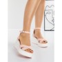 Sandale Dama cu Platforma 3Y12 PINK | MEI
