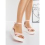 Sandale Dama cu Platforma 3Y12 PINK | MEI
