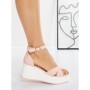 Sandale Dama cu Platforma 3Y12 PINK | MEI