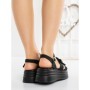 Sandale Dama cu Platforma 88X1162 BLACK | MEI