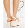 Sandale Dama cu Platforma 88X1162 BEIGE | MEI
