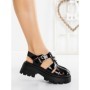 Sandale Dama cu Platforma QY6601 BLACK | MEI