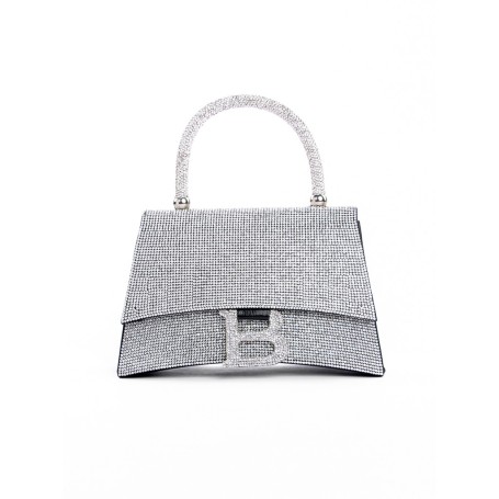 Geanta de mana BZ162A BLACK-WHITE | MEI