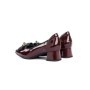 Pantofi cu Toc Gros 21106 WINE | ADVANCER