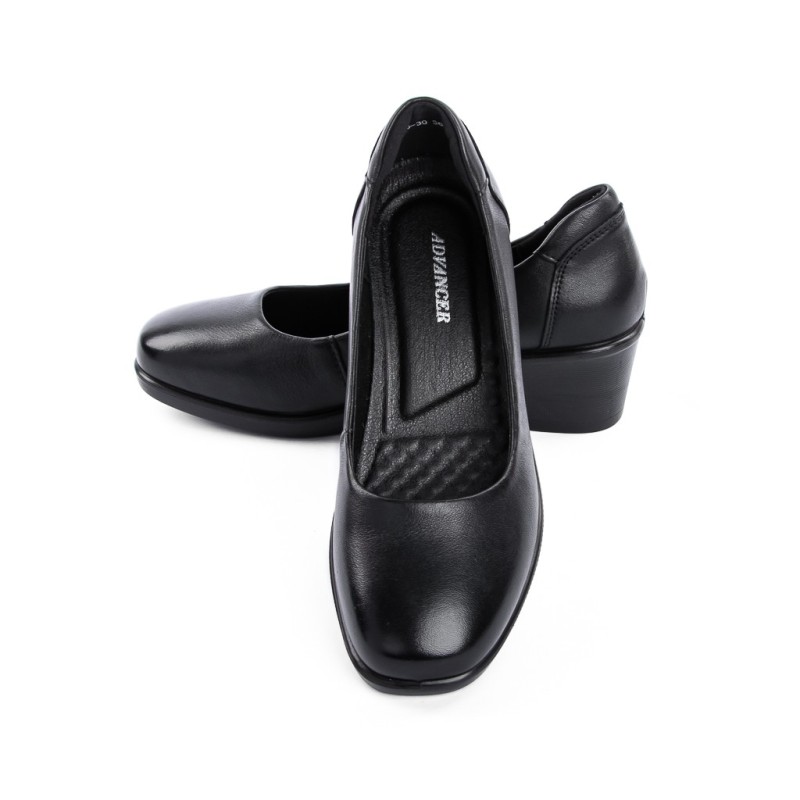 Pantofi cu Platforma 85-30 BLACK | ADVANCER