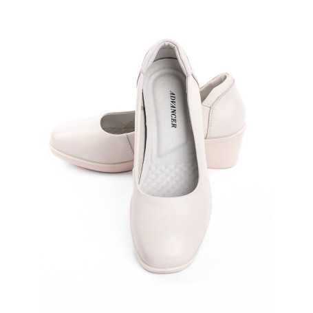 Pantofi cu Platforma 85-30 CREAM | ADVANCER
