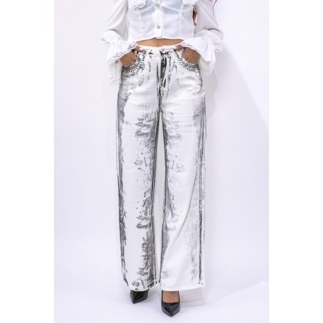 Blugi Dama S21126 ALB | KIKIRIKI