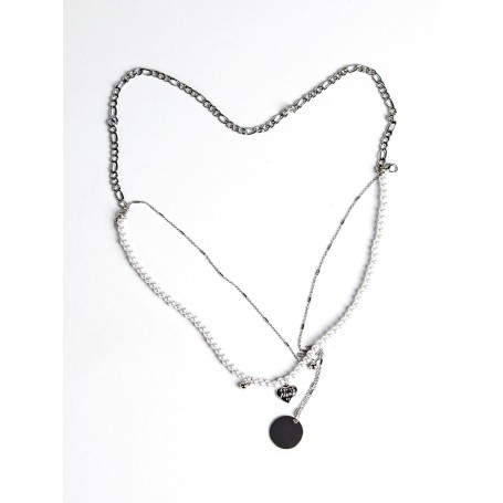 Colier YP-4 ARGINTIU | MEI