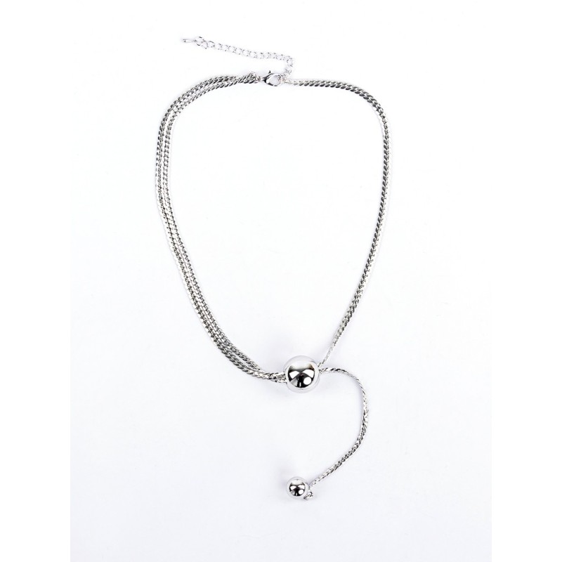 Colier YP-9 ARGINTIU | MEI