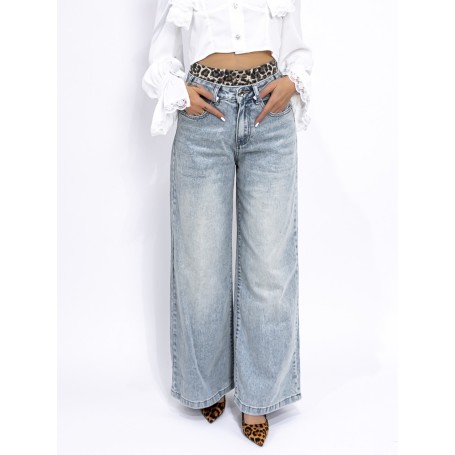 Blugi Dama V1031 ALBASTRU | KIKIRIKI