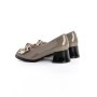 Pantofi cu Toc Gros F30 KHAKI | ADVANCER