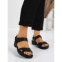 Sandale Dama cu Talpa Joasa 5Q22 BLACK | MEI