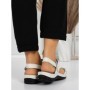 Sandale Dama cu Talpa Joasa 5Q23 WHITE | MEI