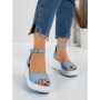 Sandale Dama cu Platforma 5SY17 BLUE | MEI