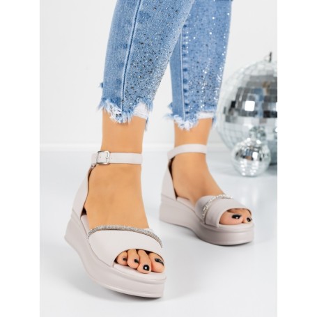 Sandale Dama cu Platforma 5H6 PINK | MEI