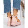 Sandale Dama cu Platforma 5H8 PINK | MEI