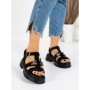 Sandale Dama cu Platforma 5HXS10 BLACK | MEI