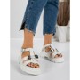 Sandale Dama cu Platforma 5HXS10 WHITE | MEI