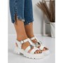Sandale Dama cu Platforma 5HXS10 WHITE | MEI