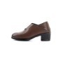 Pantofi cu Toc Gros 6903 BROWN | ADVANCER